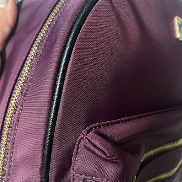Kate Spade Plum Bag with Gold Accents main image 12